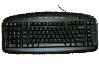 clavier gaucher