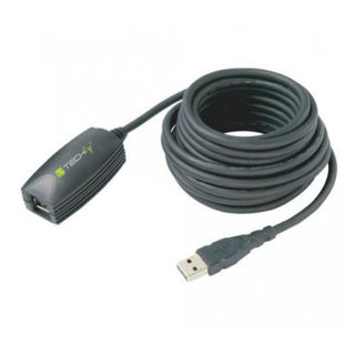 Câble USB3 M/F rallonge active 16 pieds Techly ICUR3050