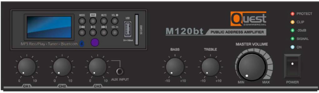 Image sur Amplificateur mélangeur Quest M120BT
