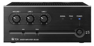Image sur Amplificateur mélangeur TOA BG-235