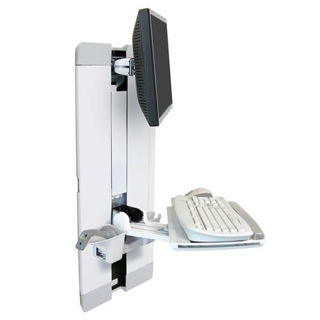 Image sur Ergotron station murale Styleview Vertical Lift