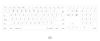 Image sur Clavier Matias MAC Aluminium Blanc